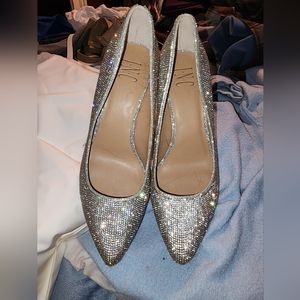 Inc rhinestone heels